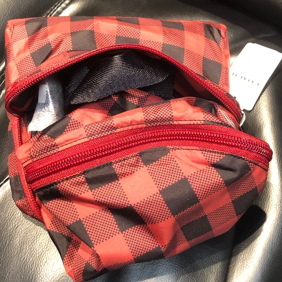 NWT Coach packable backpack with gingham print - Picture 8 of 8